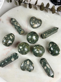 Preseli Bluestone Crystal: Stonehenge Sacred Stone, Choose Your Shape
