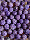 Purple Charoite Mini Sphere Charoite Pocket Stone for Gridding and Meditation, Cute Spiritual Gift for Friend | CHOOSE YOUR SIZE