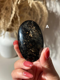 Rare Russian Mineral Tetraphlogopite Palm Stone Tetra Flogopite Palmstone Pocket Stone Gift for Crystal Collector | CHOOSE YOUR PIECE