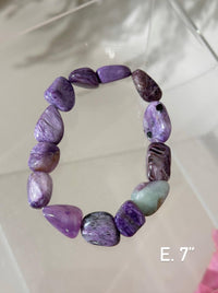 Charoite Bracelet | Choose Your Exact Bracelet | Genuine Russian Purple Charoite Crystal | Calming