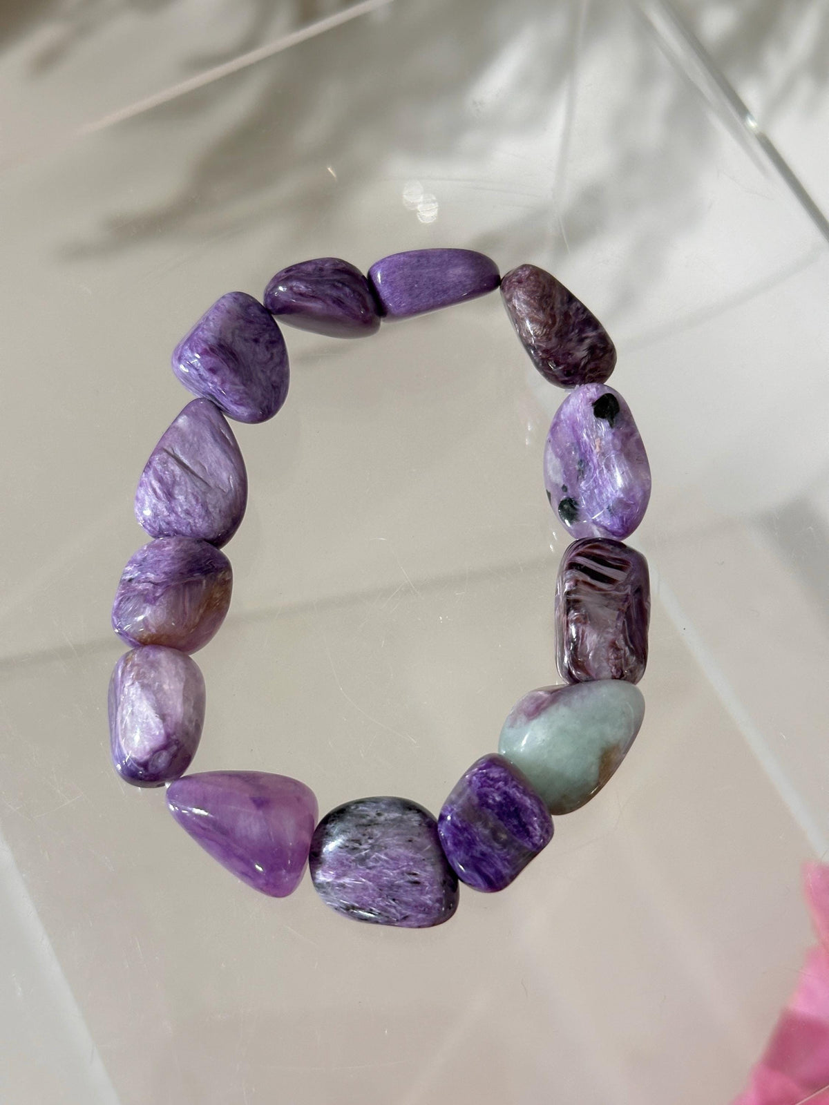 Charoite Bracelet | Choose Your Exact Bracelet | Genuine Russian Purple Charoite Crystal | Calming