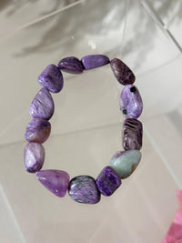 Charoite Bracelet | Choose Your Exact Bracelet | Genuine Russian Purple Charoite Crystal | Calming