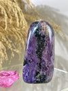 Purple Charoite Freeform Tower for Home Decor, Charoite for Crystal Collector