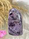 Purple Charoite Freeform Tower for Home Decor, Charoite for Crystal Collector