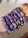 Charoite Bracelet | Choose Your Exact Bracelet | Genuine Russian Purple Charoite Crystal | Calming
