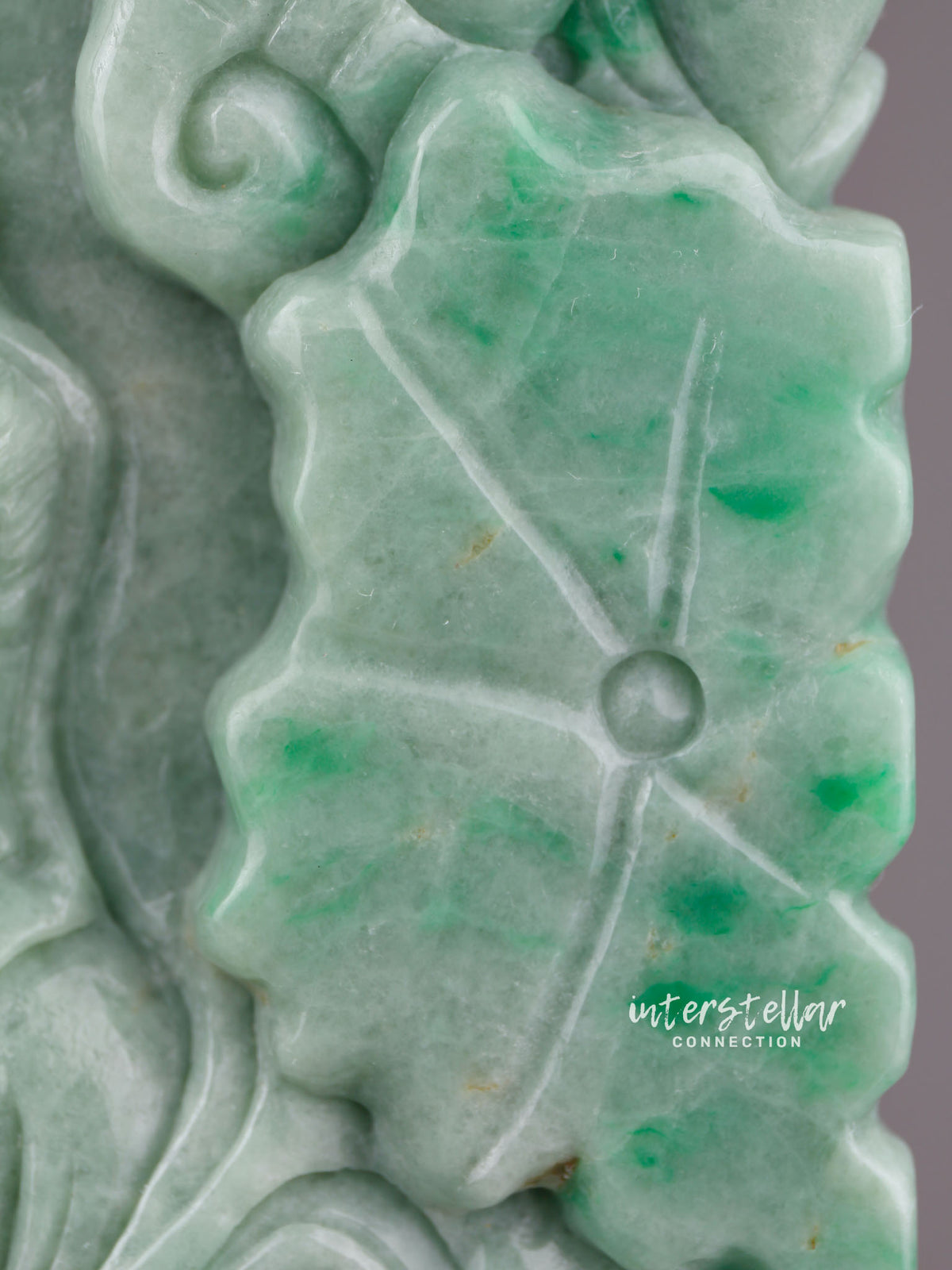 Burmese Jade Quan Yin Carving 100% Natural #J41