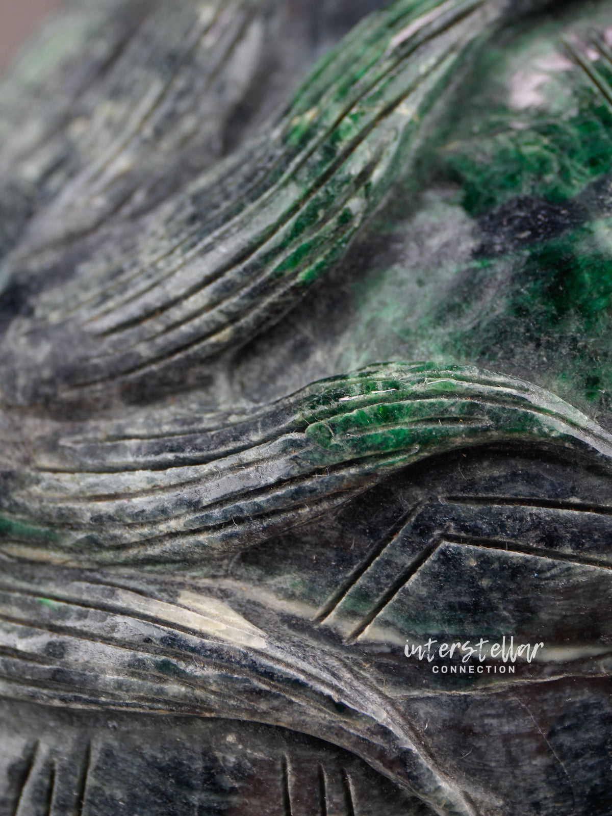 Burmese Jade Dragon Turtle Carving 100% Natural #J40