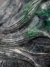 Burmese Jade Dragon Turtle Carving 100% Natural #J40