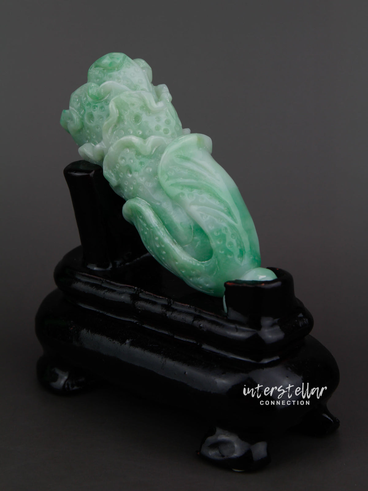 Burmese Jade Flower Carving 100% Natural #J27