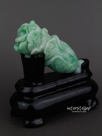 Burmese Jade Flower Carving 100% Natural #J27