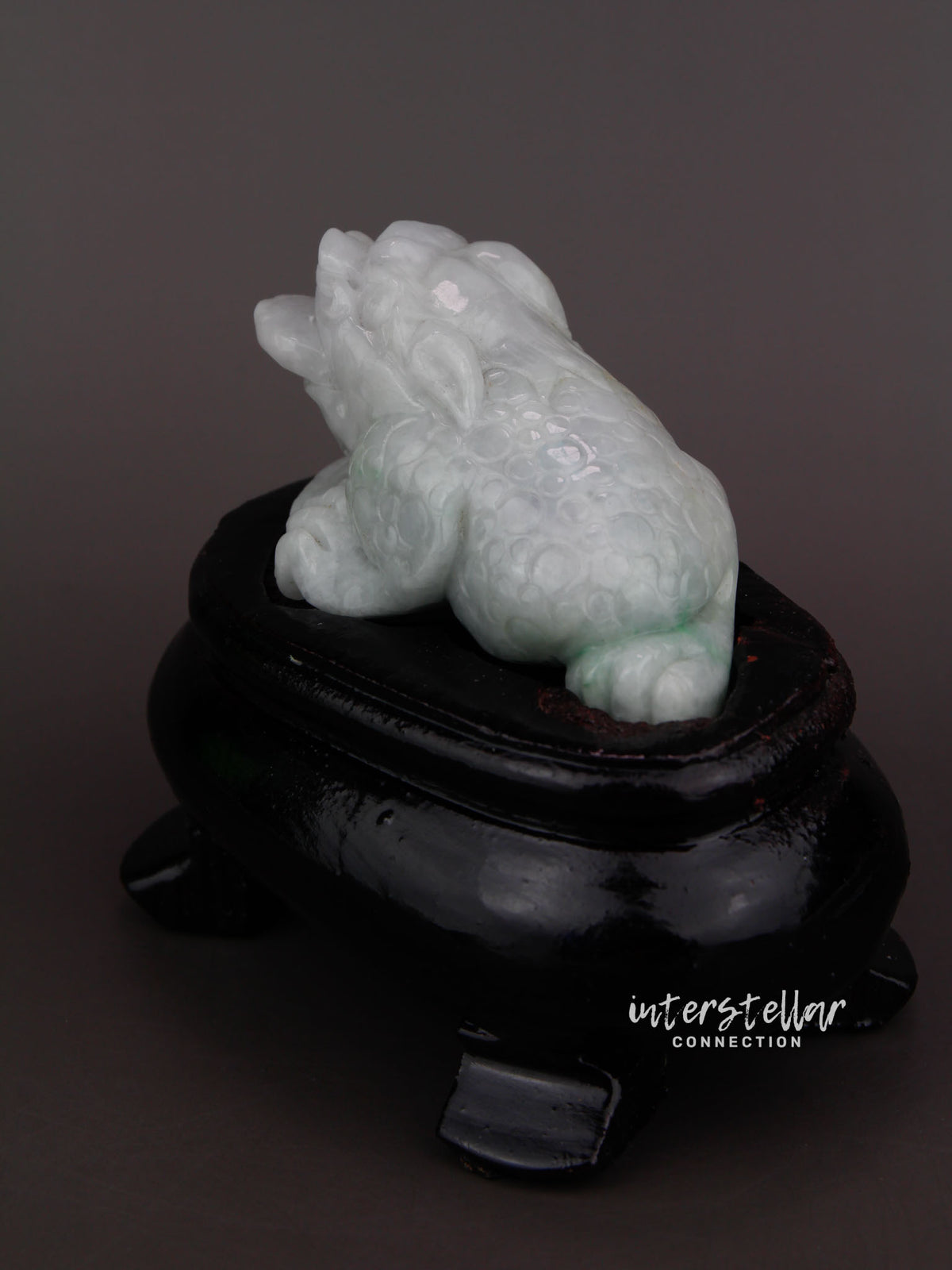 Burmese Jade 3 Legged Lucky Toad Carving 100% Natural #J23