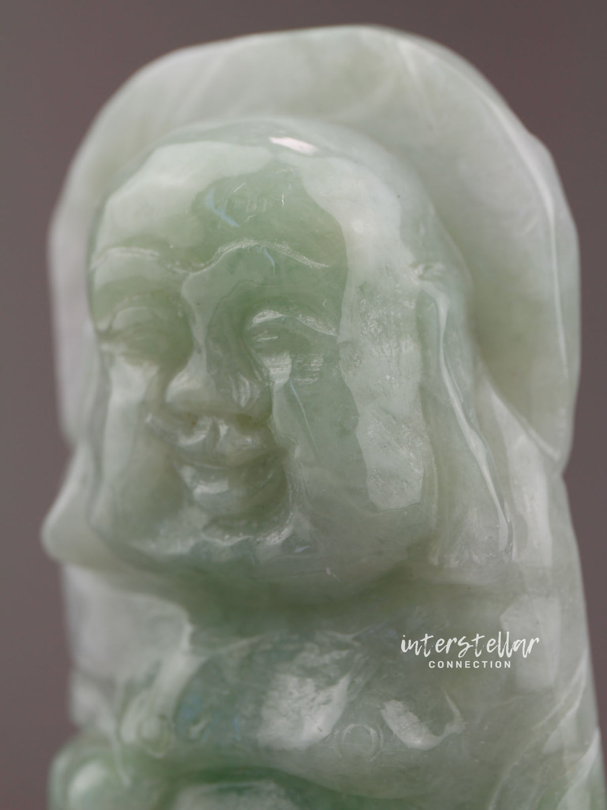 Burmese Jade Buddha Carving 100% Natural #J36