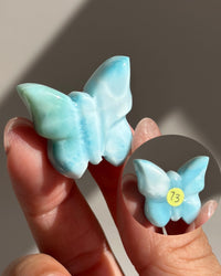 Larimar Carving