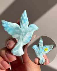 Larimar Carving