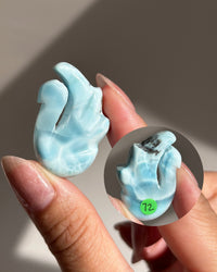 Larimar Carving