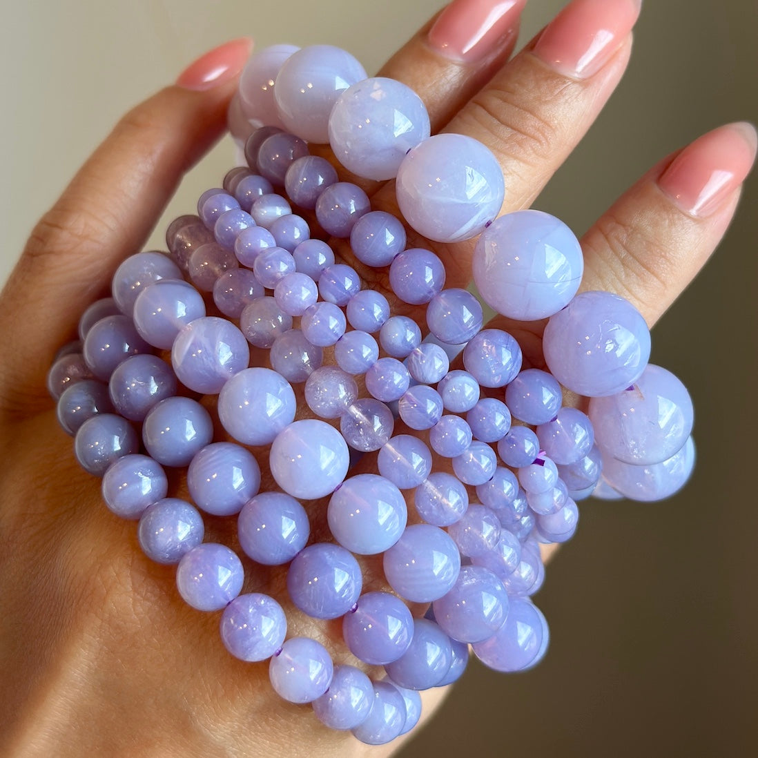 Lavender Moon Quartz Bracelet