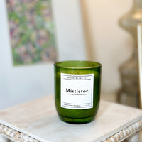 Mistletoe Candle | Green Vessel
