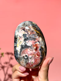 Pink Strawberry Peruvian Opal Palm - Option A