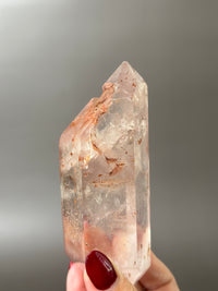 Pink Lithium DT on Silver Custom Stand