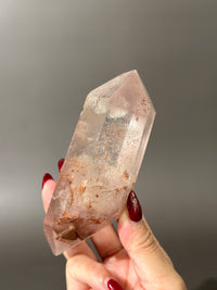 Pink Lithium DT on Silver Custom Stand