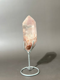 Pink Lithium DT on Silver Custom Stand