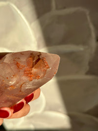 Pink Lithium DT on Silver Custom Stand