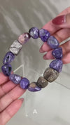 Charoite Bracelet | Choose Your Exact Bracelet | Genuine Russian Purple Charoite Crystal | Calming