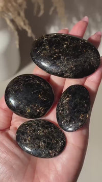 Rare Russian Mineral Tetraphlogopite Palm Stone Tetra Flogopite Palmstone Pocket Stone Gift for Crystal Collector | CHOOSE YOUR PIECE