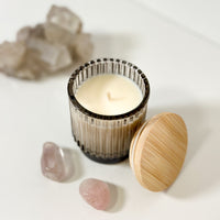 Hand-Poured Candle | Ribbed Vessel