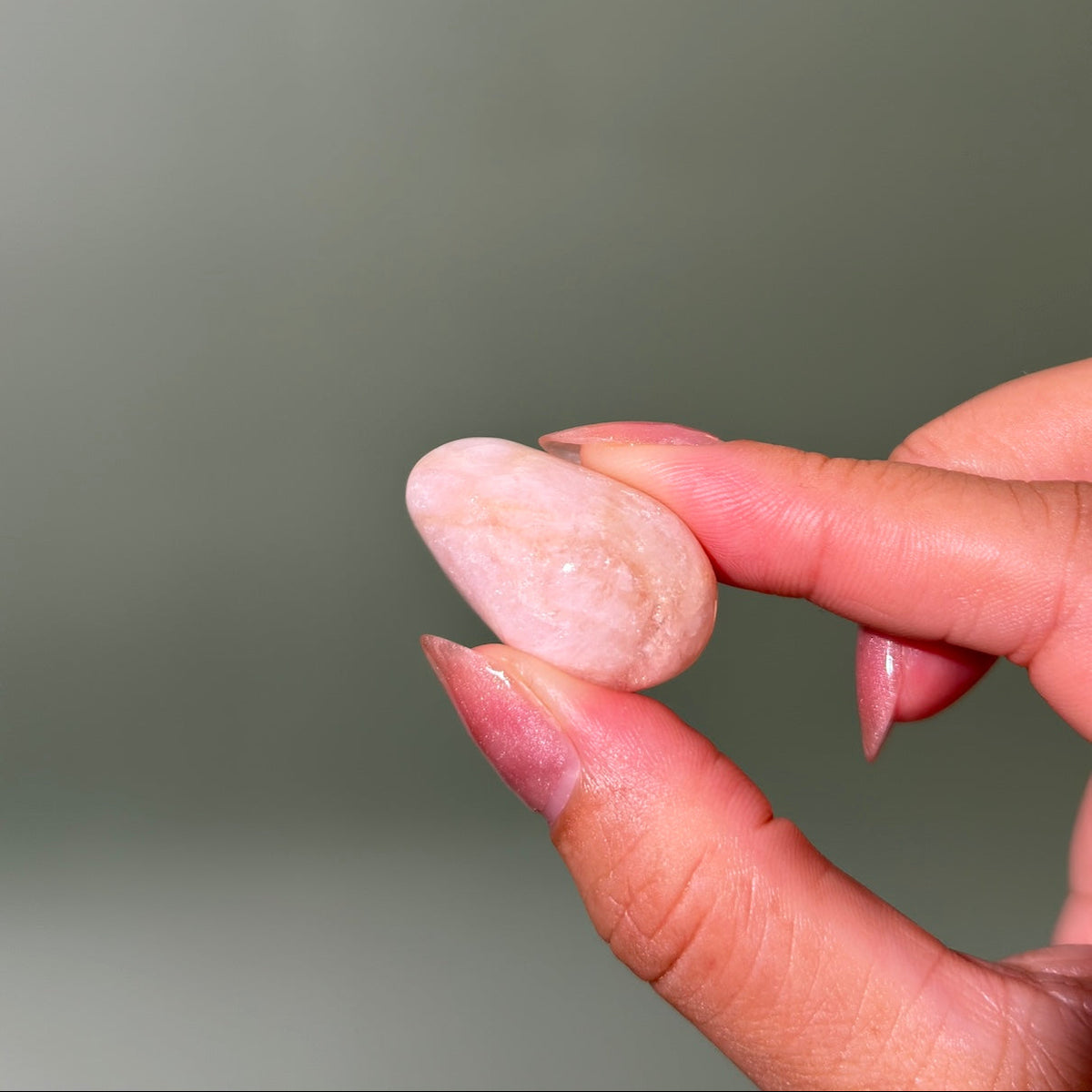 Russian Pink Tourmaline Palm Stone