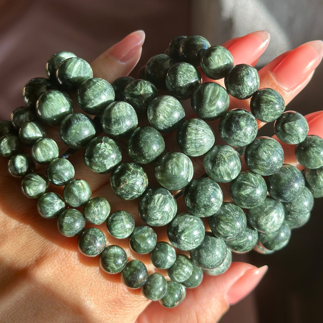 Seraphinite Bracelet