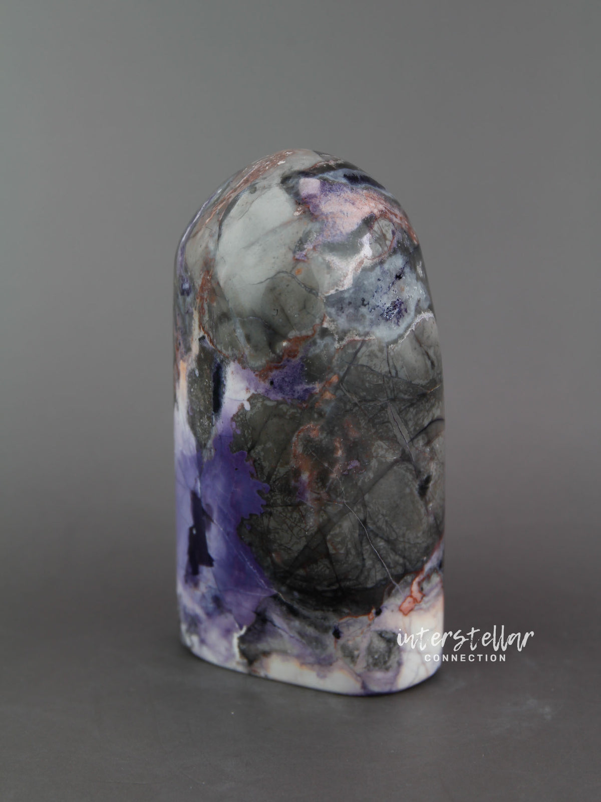 Tiffany Stone - Purple, Grey, Peach