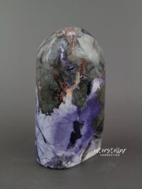 Tiffany Stone - Purple, Grey, Peach