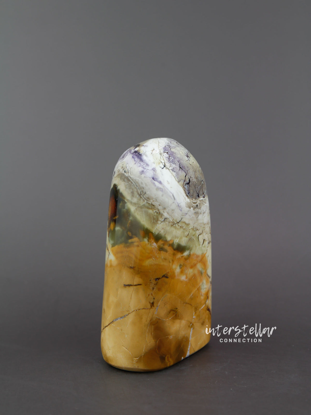 Tiffany Stone - Yellow, White, Purple