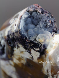 Tiffany Stone - Druzy Purple, White, Blue Grey, Yellow