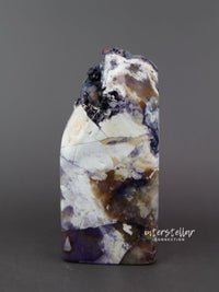 Tiffany Stone - Druzy Purple, White, Blue Grey, Yellow