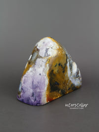 Tiffany Stone - Yellow, Purple, White, Black triangle
