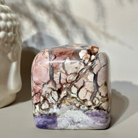 Tiffany Stone from Utah — Creamy Peach Pink, Lavender, Eggshell & Cosmic Gray