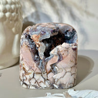 Tiffany Stone from Utah — Creamy Peach Pink, Lavender, Eggshell & Cosmic Gray