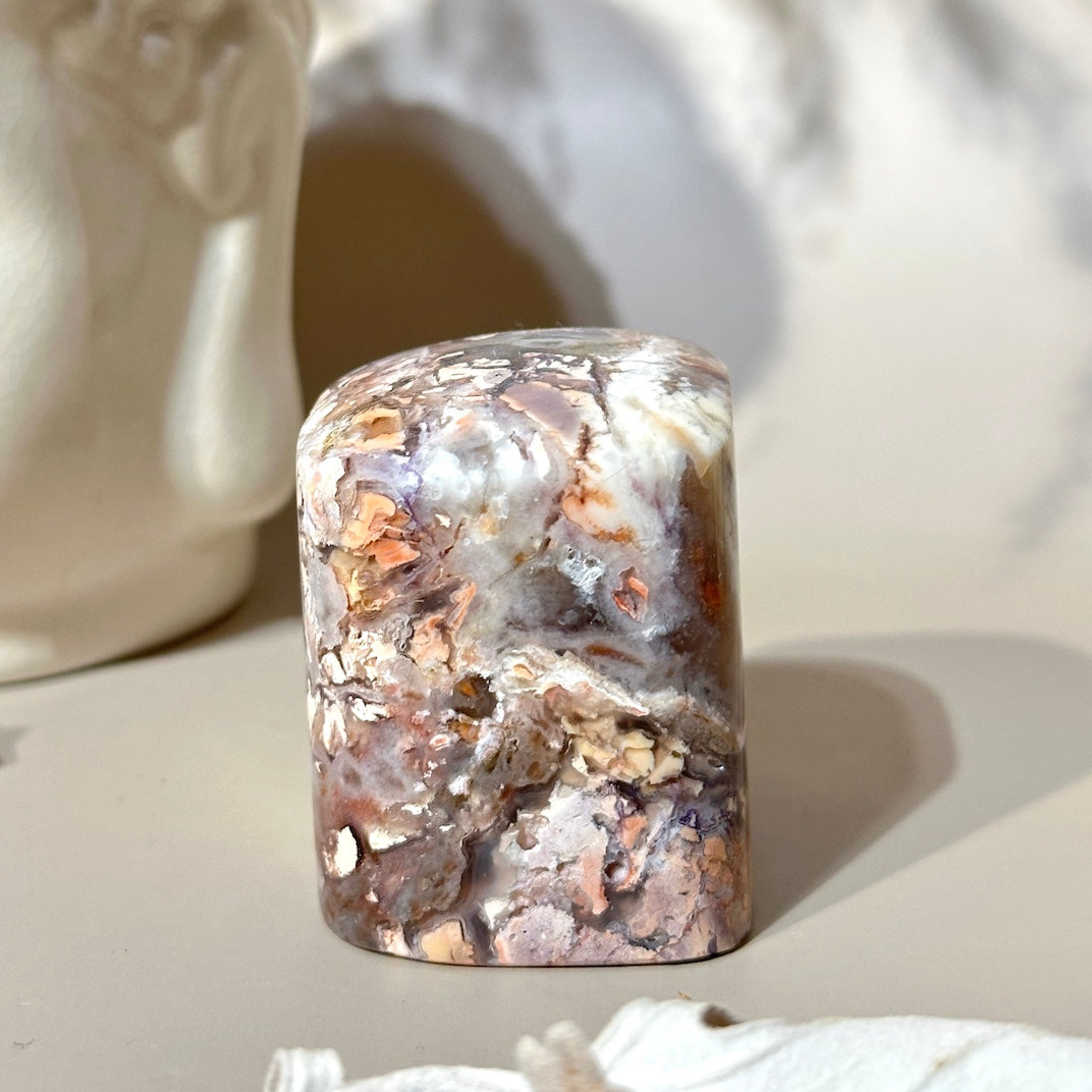 Tiffany Stone | Creamy Peachy Pink & Reds