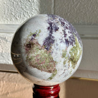 XL Tourmaline Lepidolite Home Decor Statement | Sphere B
