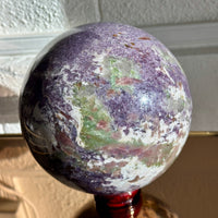 XXL Tourmaline Lepidolite Home Decor Statement | Sphere C