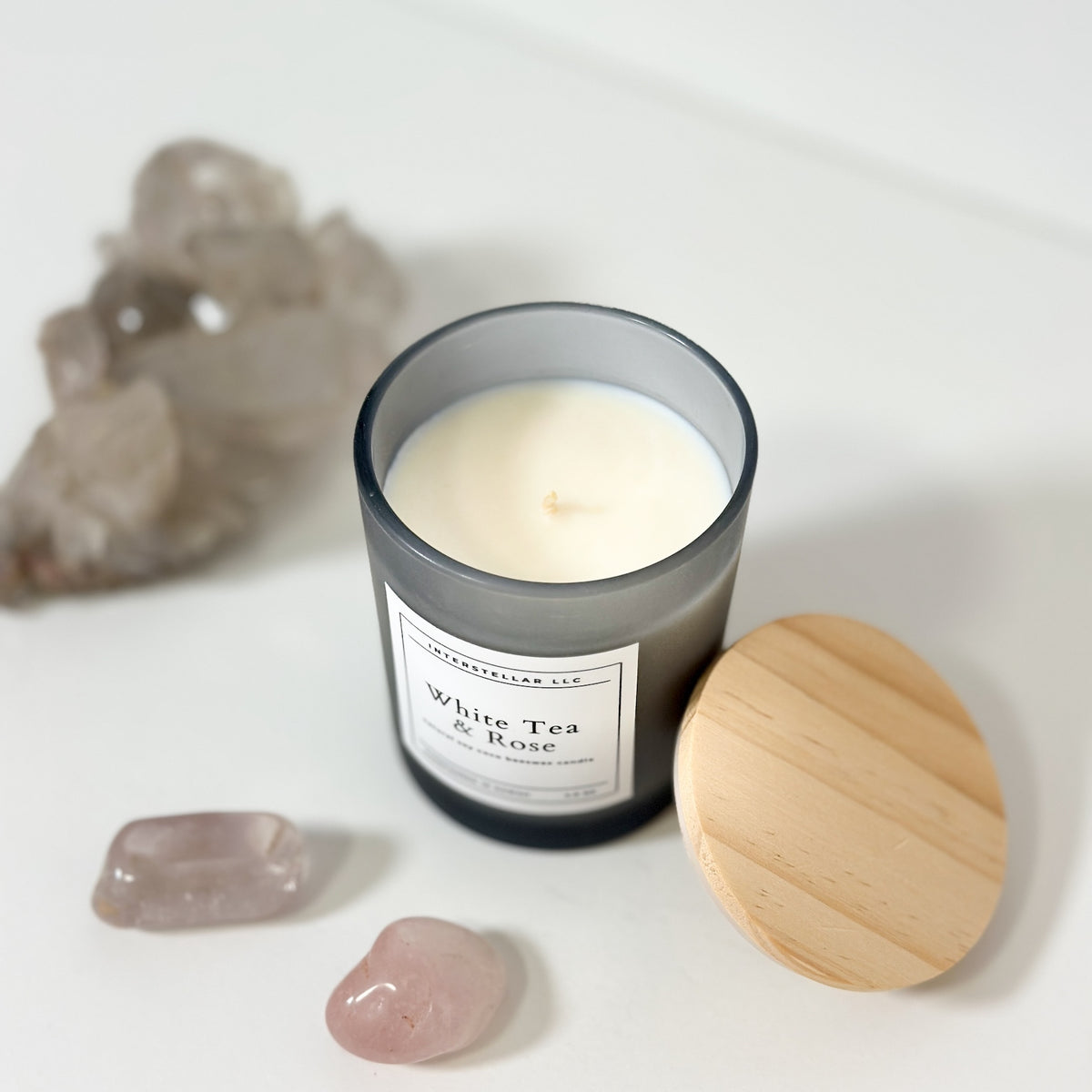 White Tea & Rose Candle | Signature Collection