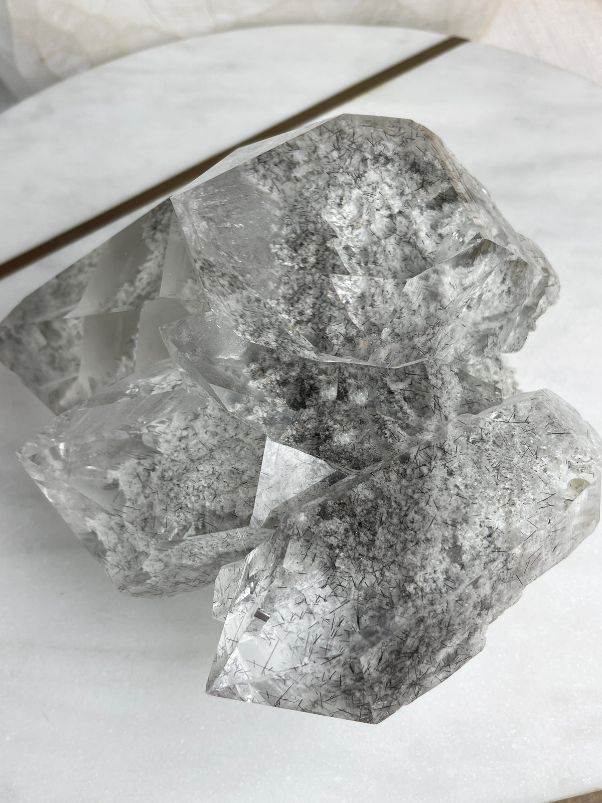 MARY - RARE Statement Garden Lemurian Cluster Specimen (STAR COLLECTION)