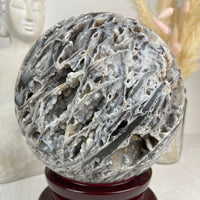 ROCKY - XXXL Druzy Sphalerite Statement Sphere (STAR COLLECTION)