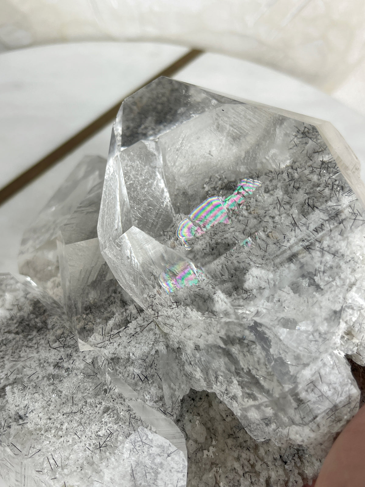 MARY - RARE Statement Garden Lemurian Cluster Specimen (STAR COLLECTION)